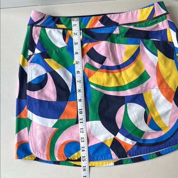 RLX Ralph Lauren Aim Printed Riviera Abstract Golf Skort - Picture 12 of 16